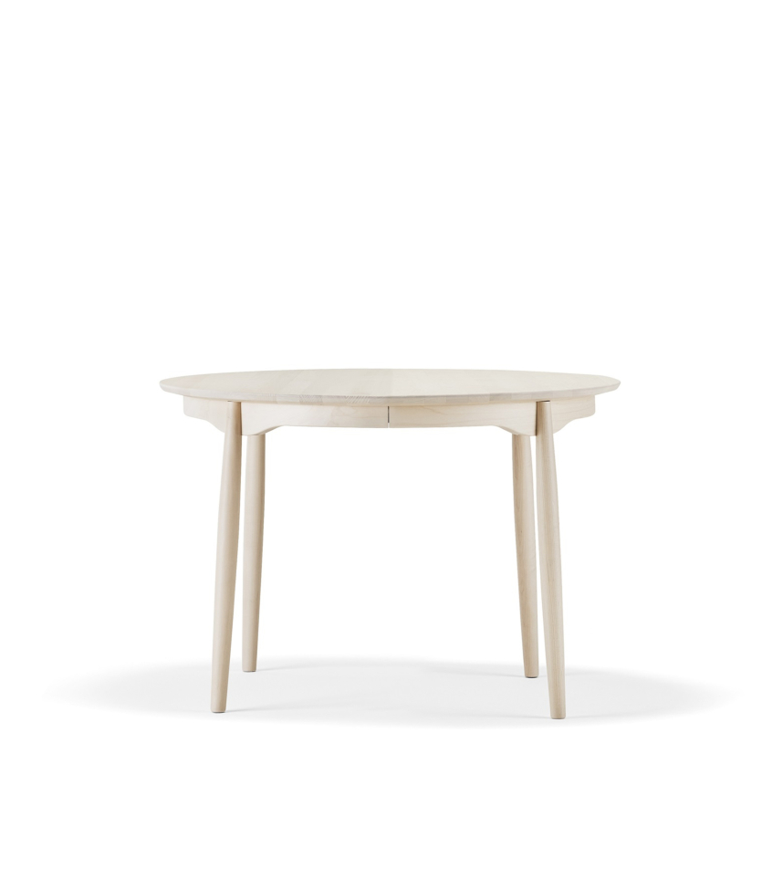 CARL Matbord Massiv björk ljus mattlack. Delbart.