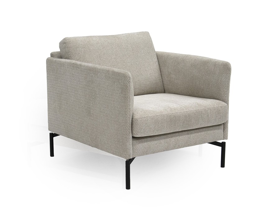 LUNA Fåtölj Tyg Adria Beige