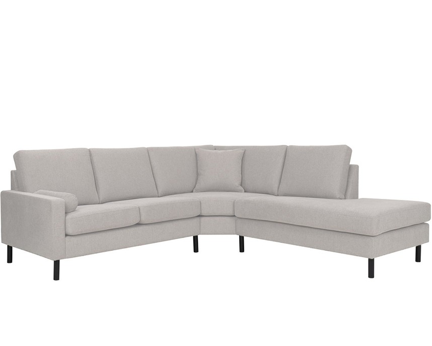 VERONA ORIGINAL Soffa med öppet avslut Tyg Wind Nature