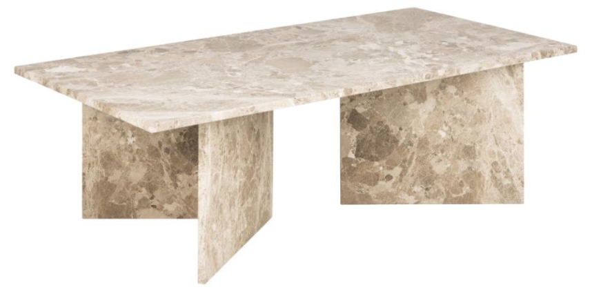 VEGA Soffbord Marmor Latte Brown