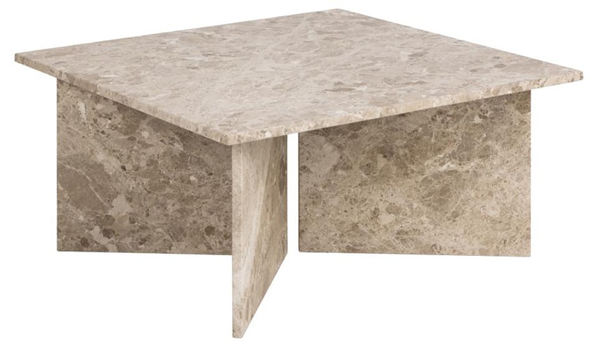 VEGA Soffbord Marmor Latte Brown