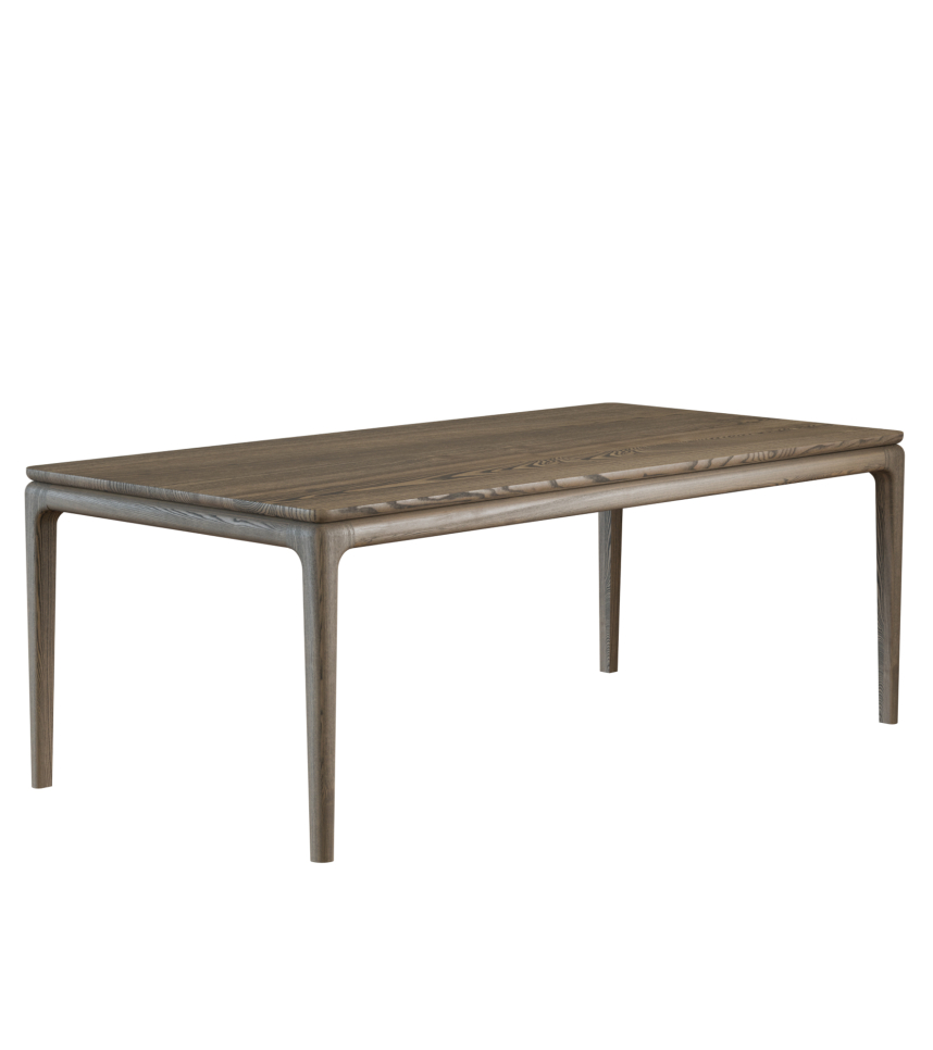 Massiv Mörkgråoljad ask