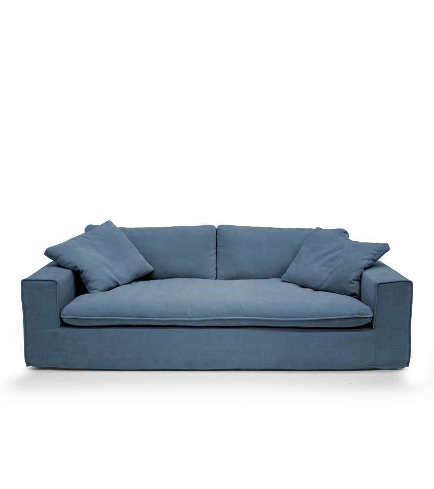 KELLY Soffa 3-sits Tyg Beverly Ocean