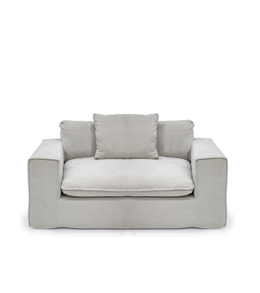 KELLY Soffa 1,5-sits Tyg Beverly Beige