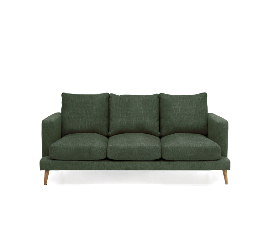 VILMA Soffa 2,5-sits Tyg Dolomite Myrtle. Ek vitoljad.