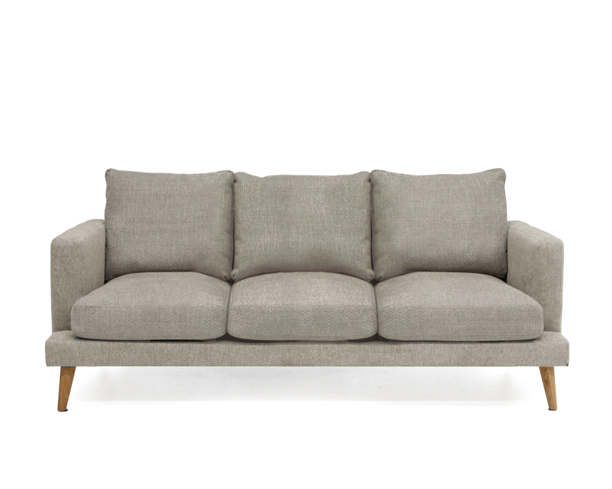 Soffa 3-sits 3 Plymåer L: 221 cm