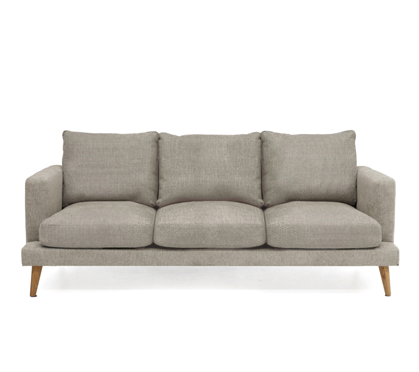 Soffa 3-sits XL 3 Plymåer L: 236 cm