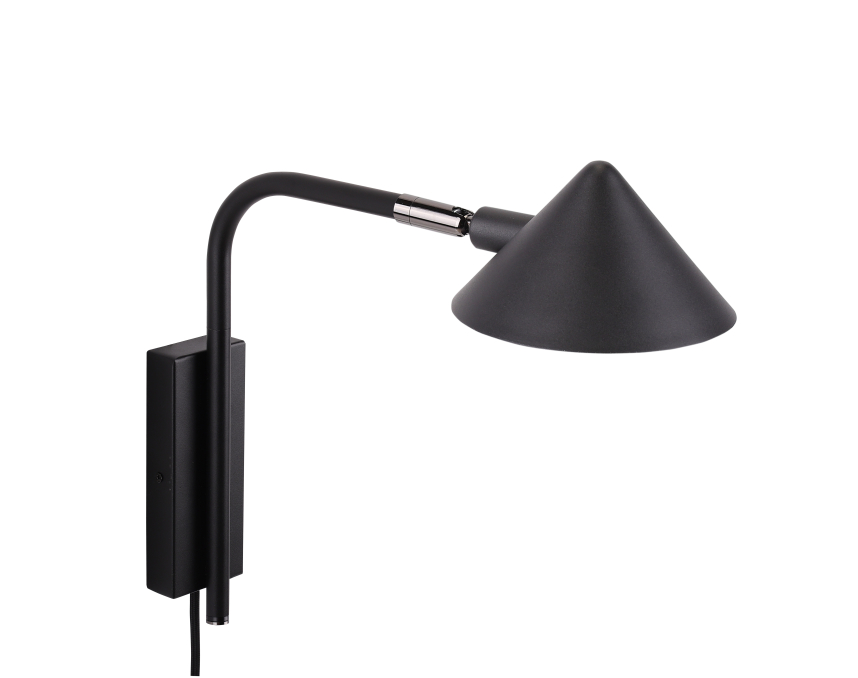 KURO Vägglampa Svart