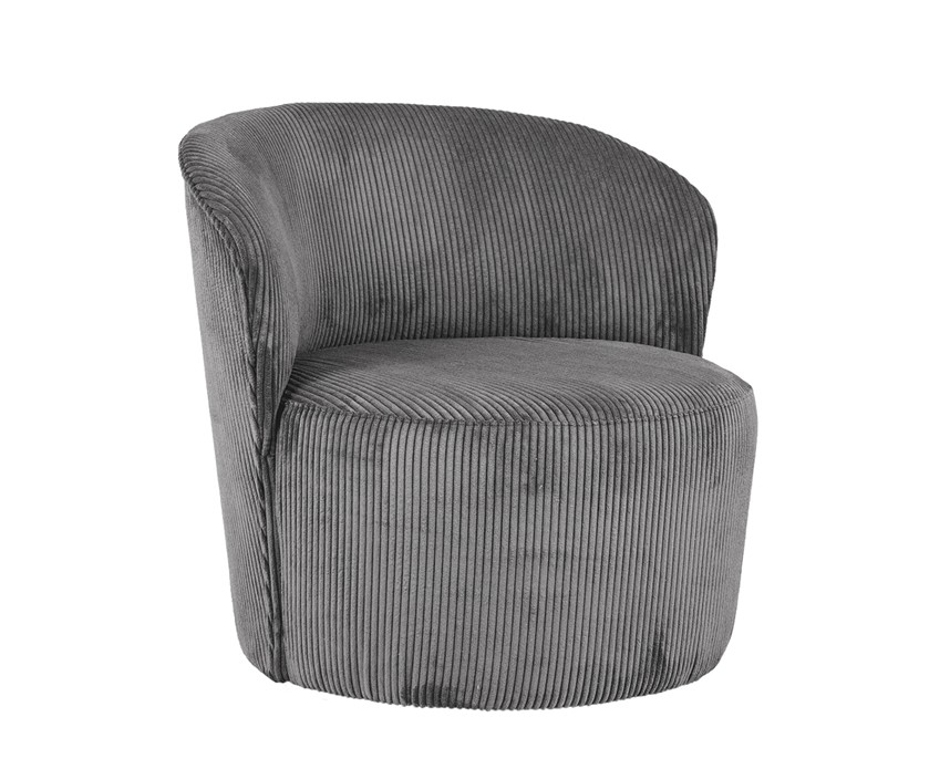 Tyg Ribcord Dark Grey