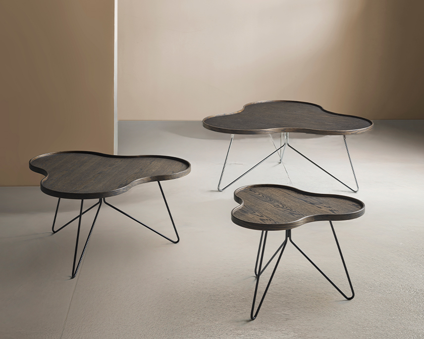 Swedese flower bord i brunoljat