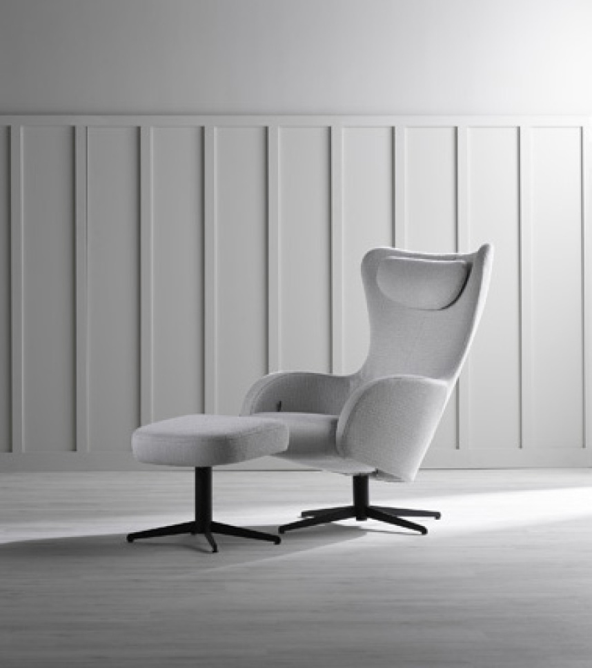 BELLA Fåtölj Tyg Uno Kit. Soft.