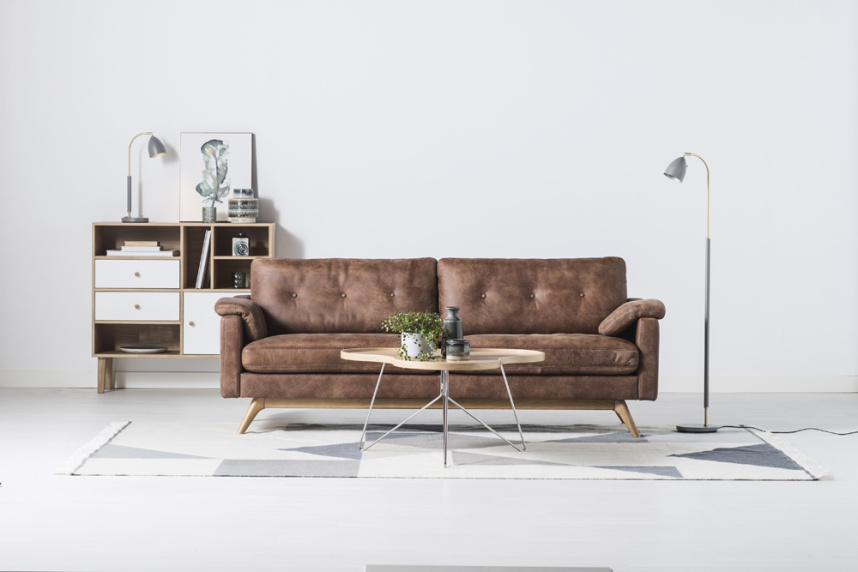 EPOK Soffa 3-sits Läder Tribe