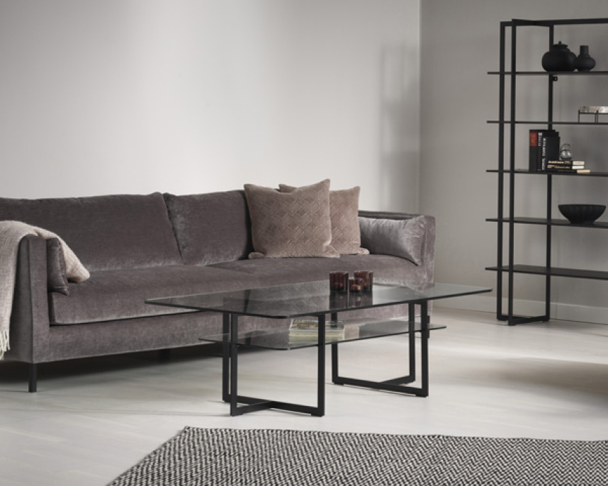 SQUARE Soffbord Glas