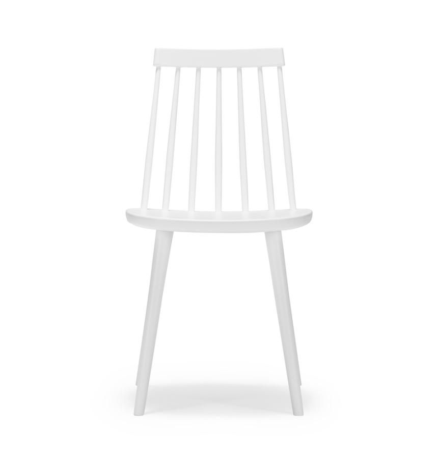 PINNOCKIO Stol Massiv Björk Vit Lackad