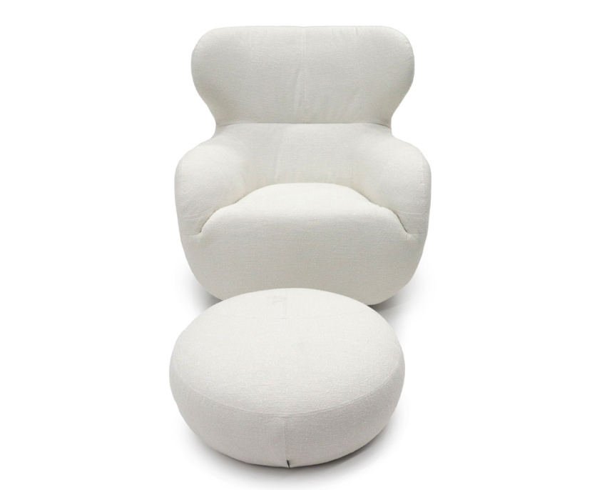 SHELL Pall Tyg Beryl Bright White