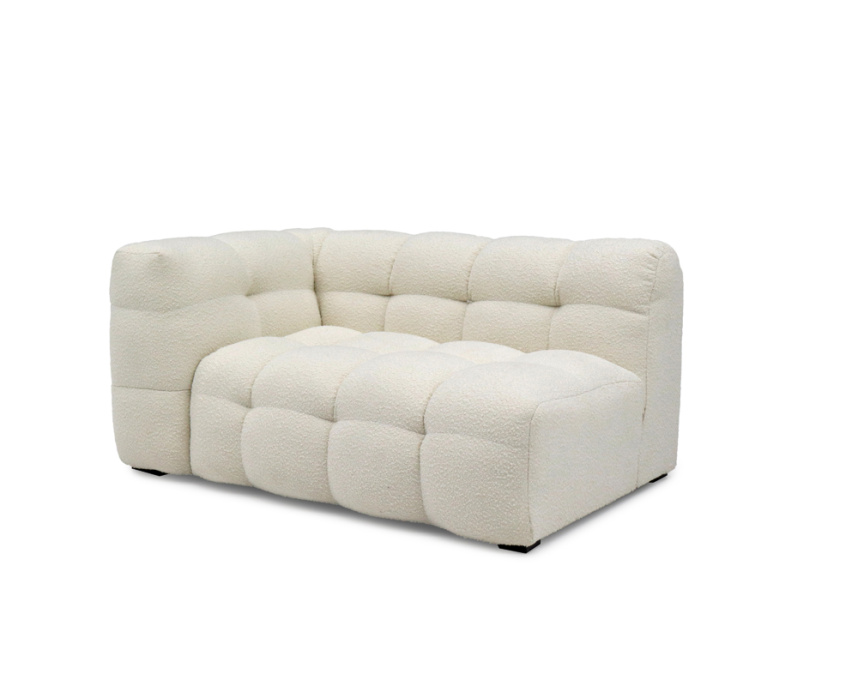 CREAM Soffa 1,5-sits Tyg Ascot Natur