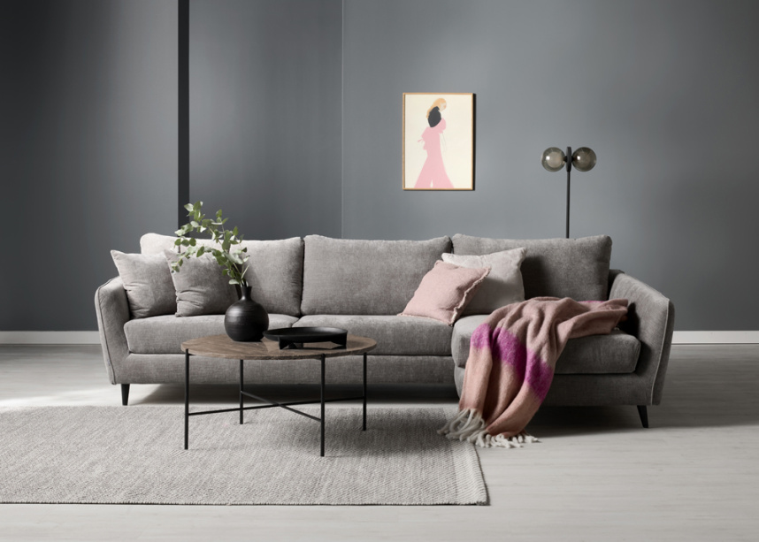 IWO Soffbord Brun marmor