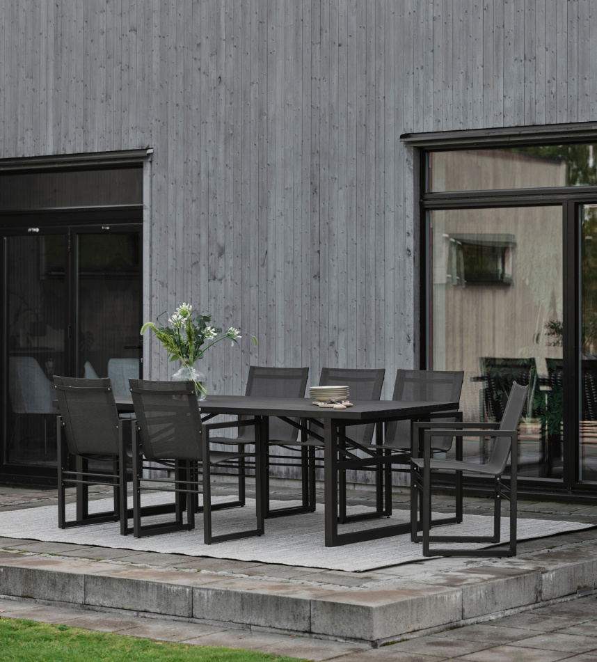 VEVI Utematbord Svart