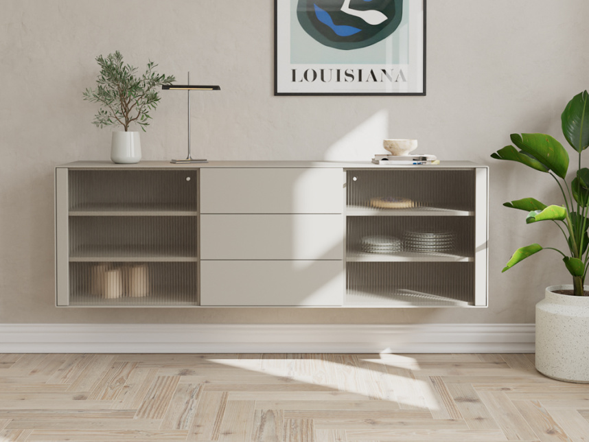 EDGE Sideboard Micaceaus Light Grey