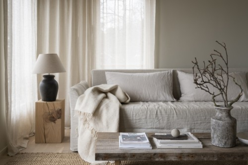 BASIC Lampskärm Natural Ø 35