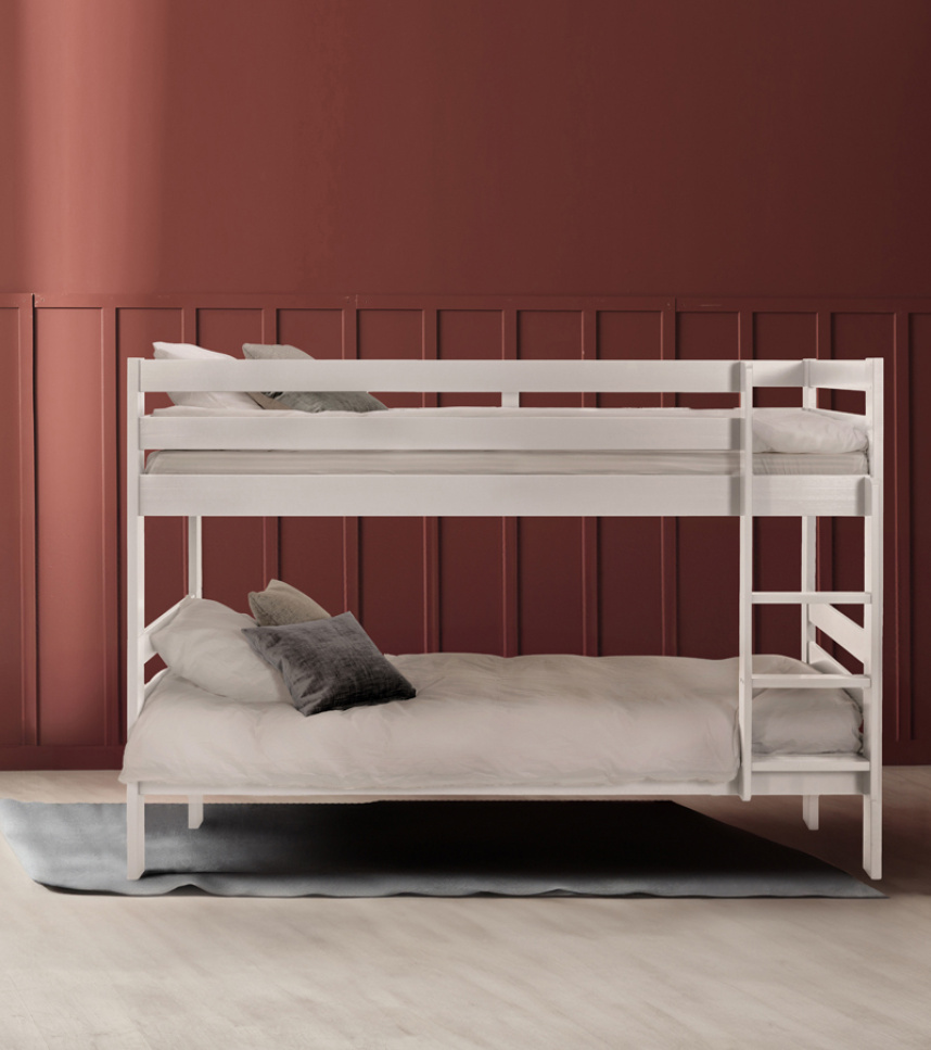 SIRI Våningssängar Vit, 90/90x200 cm