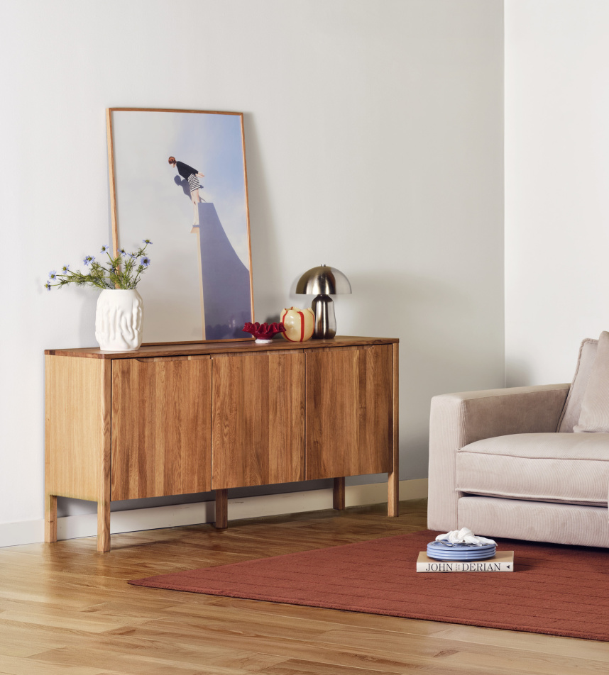 TYLÖN Sideboard Massiv ek Oljad