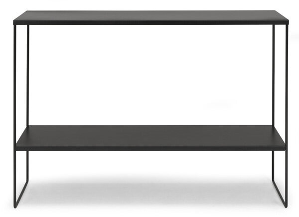 MOOD 105 CM Avlastningsbord Metall Svart Pulverlackad MOOD 105 CM Avlastningsbord Metall Svart Pulverlackad